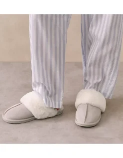 Suede Mule Slipper