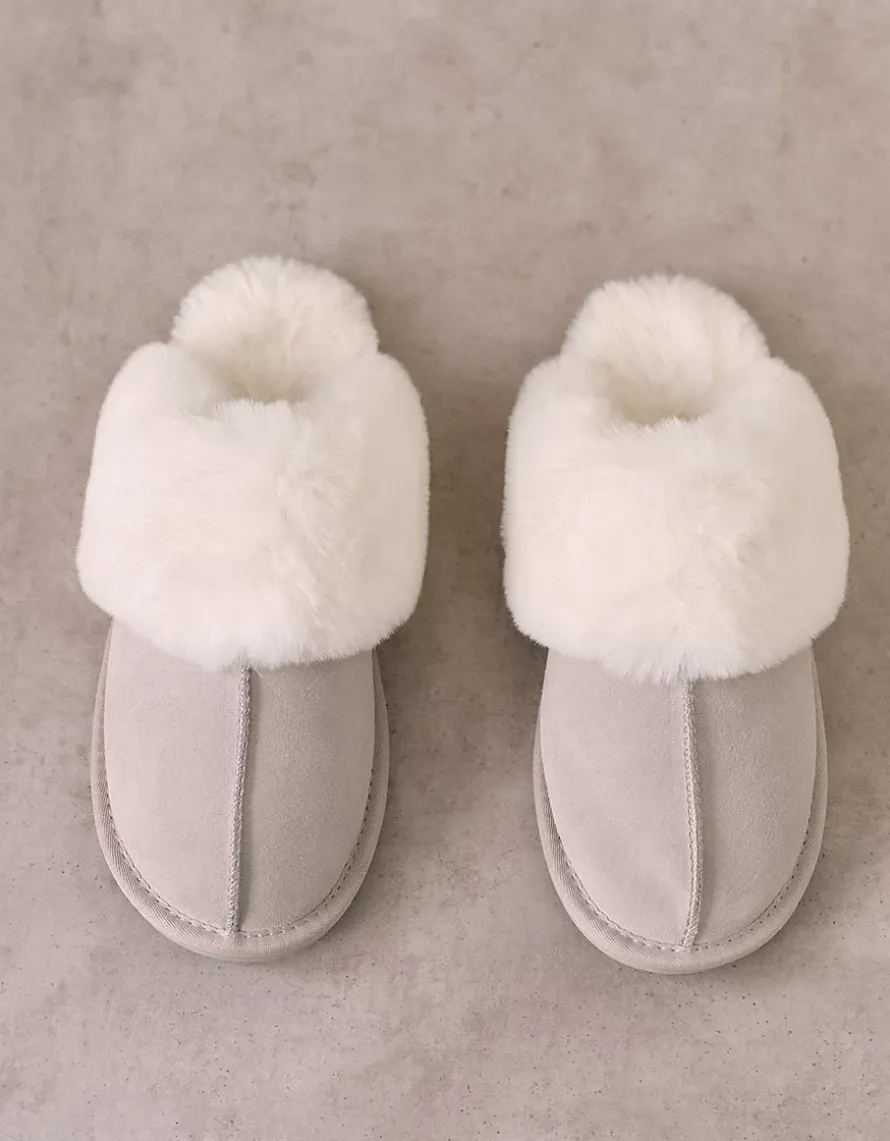 Suede Mule Slipper