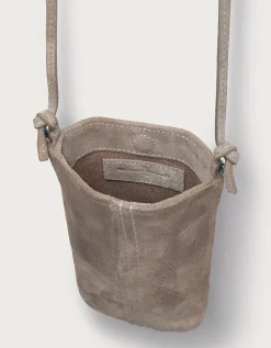 Suede Phone Pouch