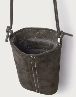 Suede Phone Pouch