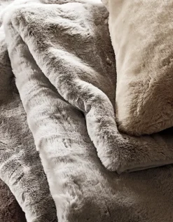 Super Soft Faux Fur Throw & Cushion Collection