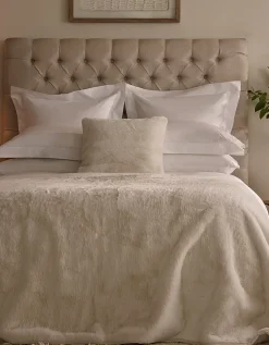 Super Soft Faux Fur Throw & Cushion Collection