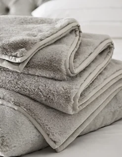 Super Soft Faux Fur Throw & Cushion Collection