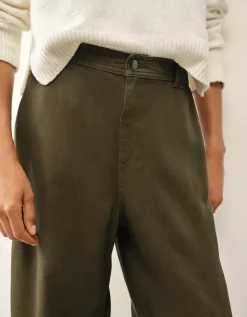 Super Soft Lyocell Utility Trousers