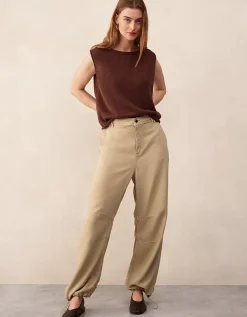 Super Soft Lyocell Utility Trousers