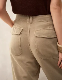 Super Soft Lyocell Utility Trousers