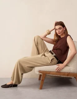 Super Soft Lyocell Utility Trousers