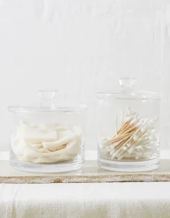 Tall Glass Storage Jar