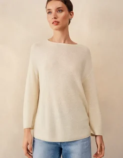 Textured Stitch Jumper with Cashmere