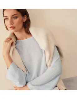 Textured Stitch Jumper with Cashmere