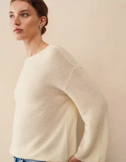 Textured Stitch Jumper with Cashmere