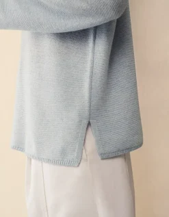 Textured Stitch Jumper with Cashmere
