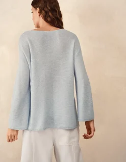 Textured Stitch Jumper with Cashmere