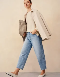 Textured Stitch Jumper with Cashmere