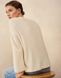 Textured Stitch Jumper with Cashmere