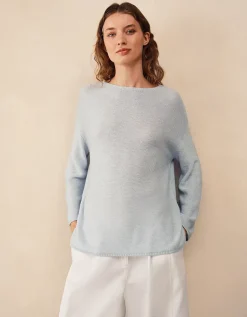 Textured Stitch Jumper with Cashmere