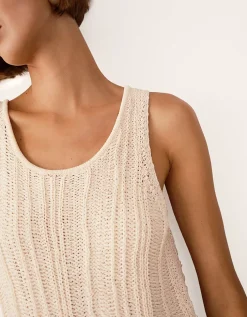 Textured Stitch Knitted Dress