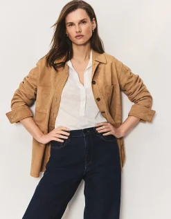 The Perfect Organic Cotton Rib Side Shirt