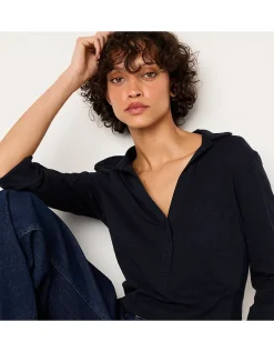 The Perfect Organic Cotton Rib Side Shirt
