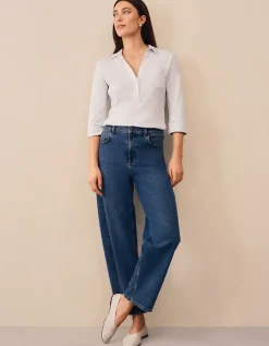 The Perfect Organic Cotton Rib Side Shirt