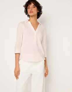 The Perfect Organic Cotton Rib Side Shirt