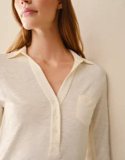 The Perfect Organic Cotton Rib Side Shirt