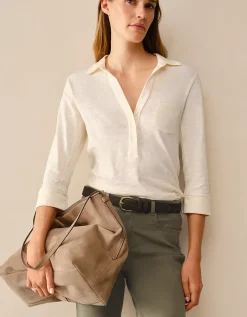 The Perfect Organic Cotton Rib Side Shirt