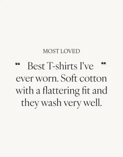 The Perfect Organic Cotton Slub V-Neck T-Shirt