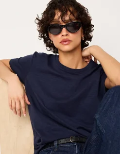 The Perfect Organic Cotton Slub Crew Neck T-Shirt