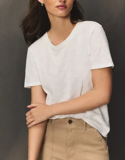 The Perfect Organic Cotton Slub Crew Neck T-Shirt