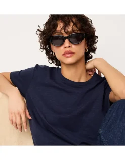 The Perfect Organic Cotton Slub Crew Neck T-Shirt