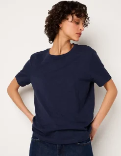 The Perfect Organic Cotton Slub Crew Neck T-Shirt