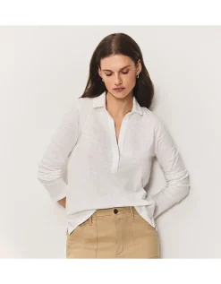 The Perfect Single Button Slub Jersey Shirt