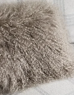 Tibetan Sheepskin Cushion