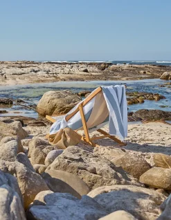 Tide Stripe Beach Towel