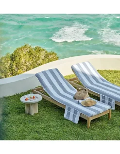 Tide Stripe Lounger Cover