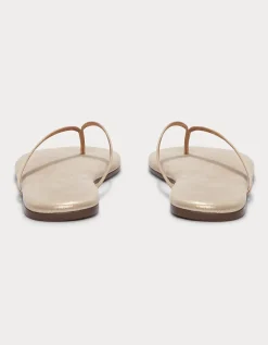 TKEES Lily Round Glitter Toe-Post Sandals