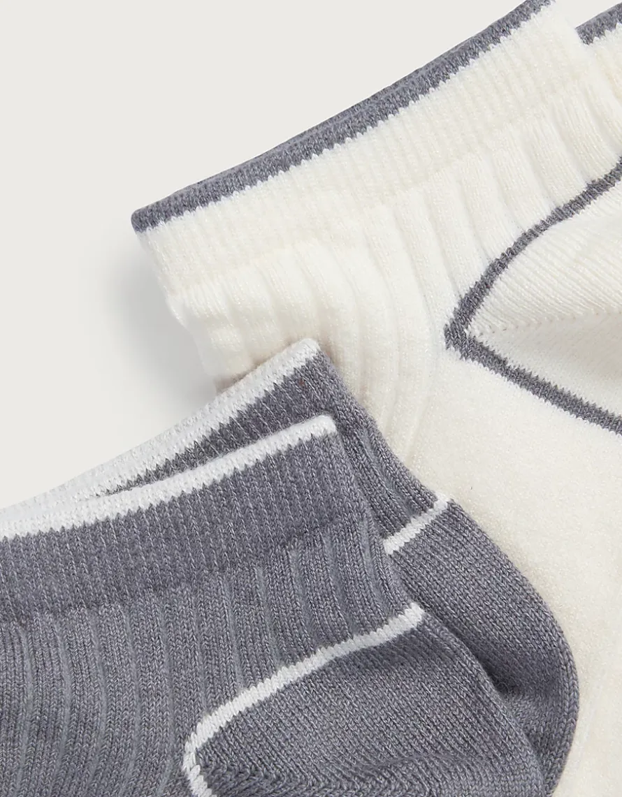 Trainer Socks with Tipping – Set of 2