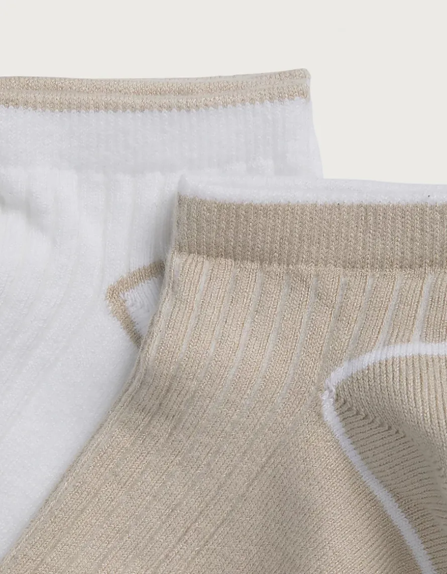 Trainer Socks with Tipping – Set of 2