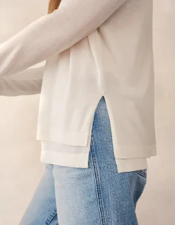 Transparent Knit Jumper with Viscose
