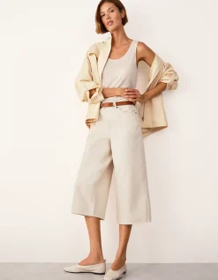 Transparent Knit Vest with Viscose