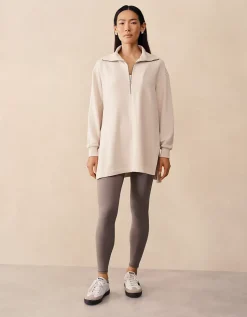 Travel Longline Half Zip Sweatshirt