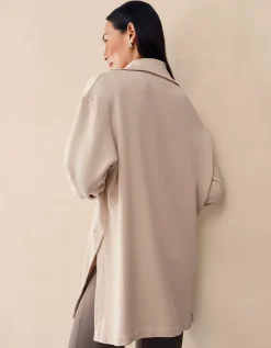 Travel Longline Half Zip Sweatshirt