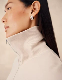 Travel Longline Half Zip Sweatshirt
