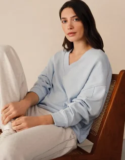 Ultimate Double V-Neck Sweatshirt