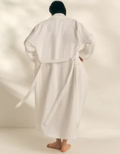 Unisex Organic Cotton Double Faced Waffle Robe