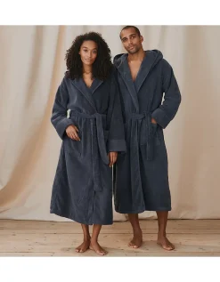 Unisex Organic Cotton Hydrocotton Hooded Robe