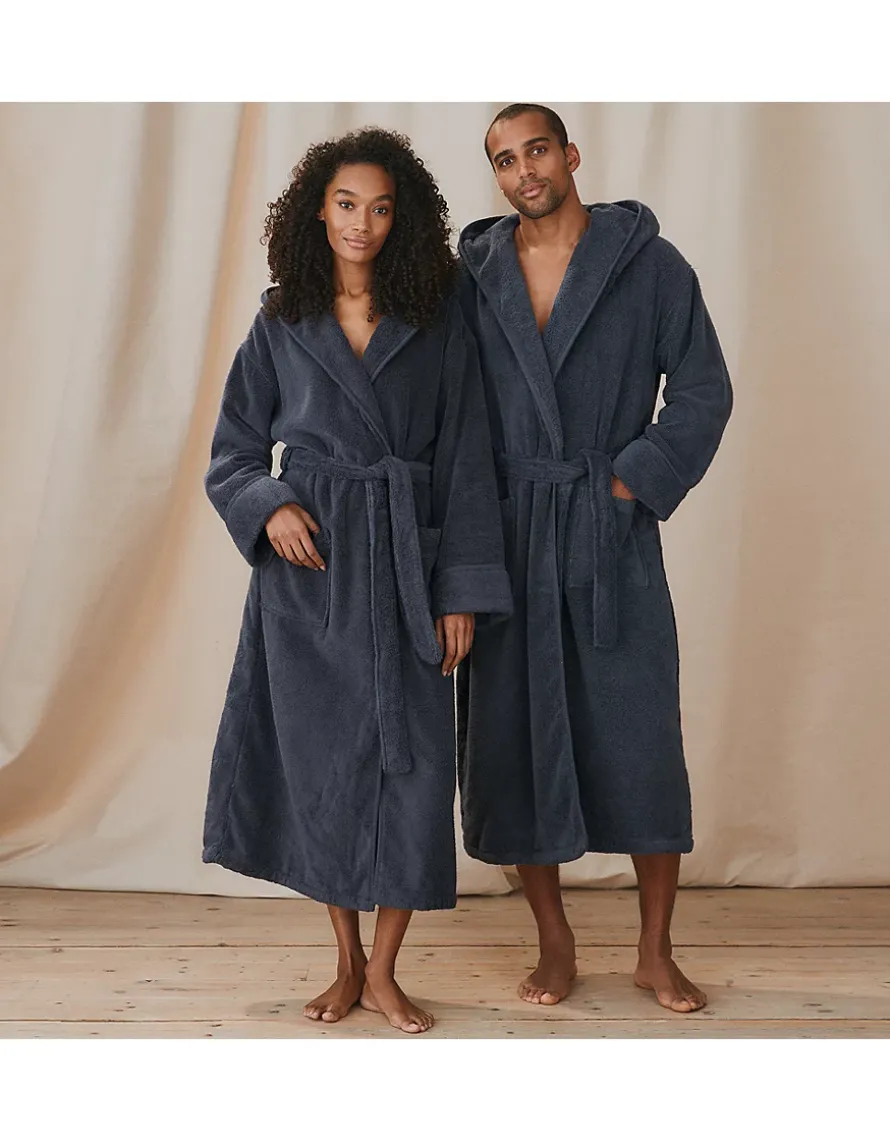 Unisex Organic Cotton Hydrocotton Hooded Robe