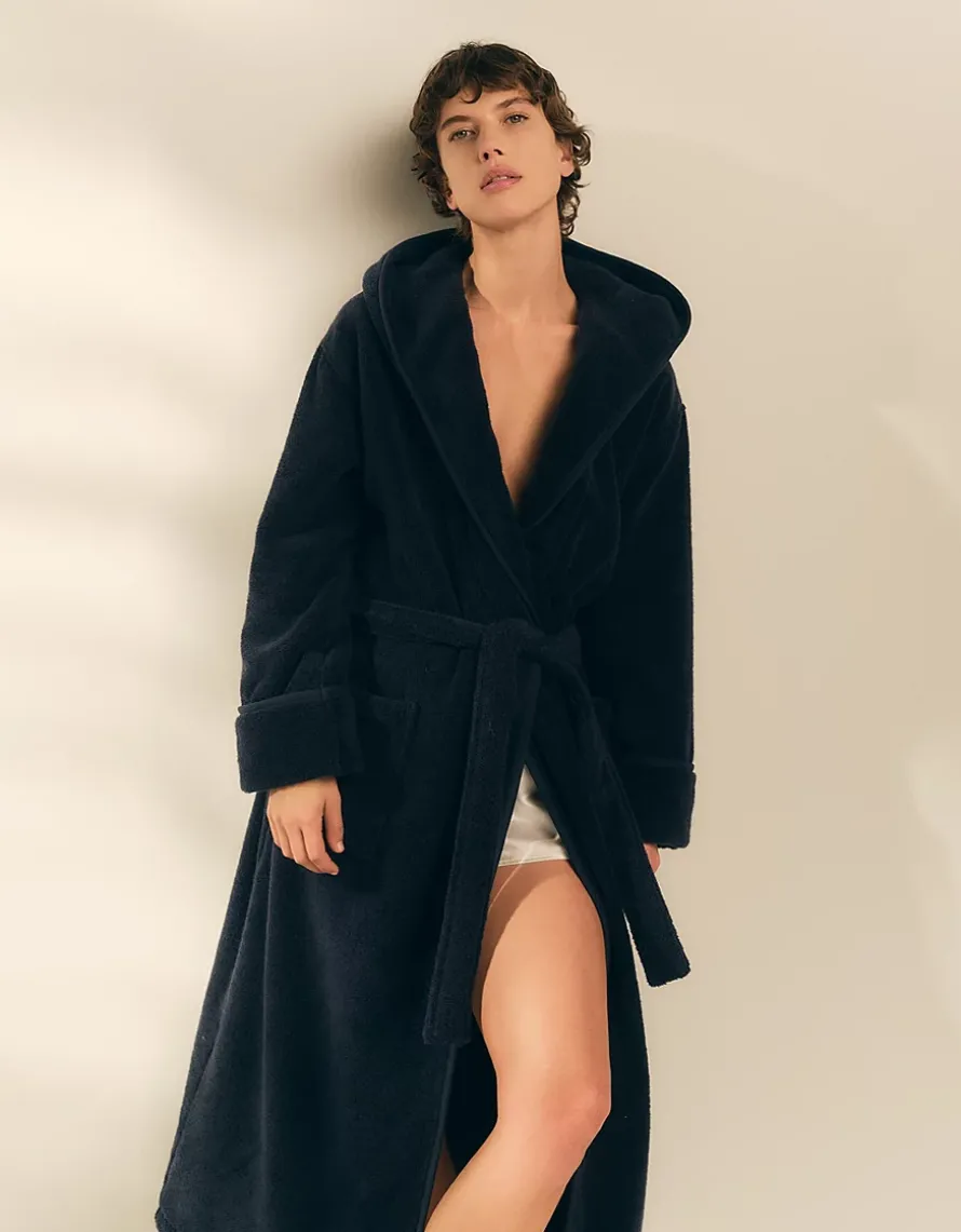 Unisex Organic Cotton Hydrocotton Hooded Robe