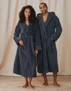 Unisex Organic Cotton Hydrocotton Hooded Robe